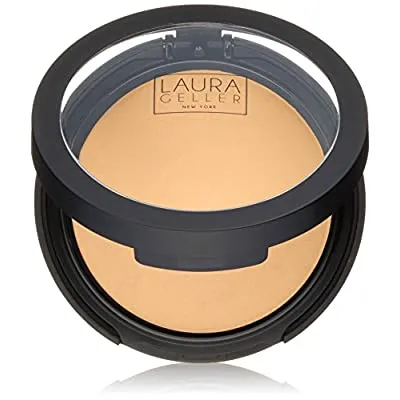 LAURA GELLER NEW YORK Double Take Baked Versatile Powder Foundation, Sand