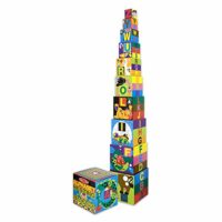 Melissa & Doug Alphabet Nesting and Stacking Blocks