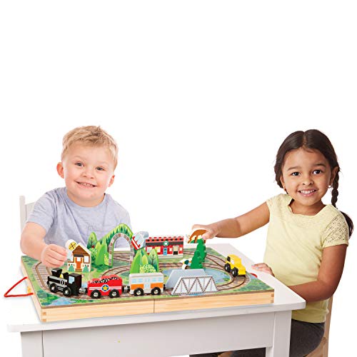 Melissa & Doug Take-Along Railroad – 17 piece set - $19.19 ($26.44)