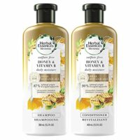 Herbal Essences, Sulfate Free Shampoo and Conditioner Kit With Natural Source Ingredients, BioRenew Honey & Vitamin B, Color Safe, 13.5 & 12.2 fl oz, Kit