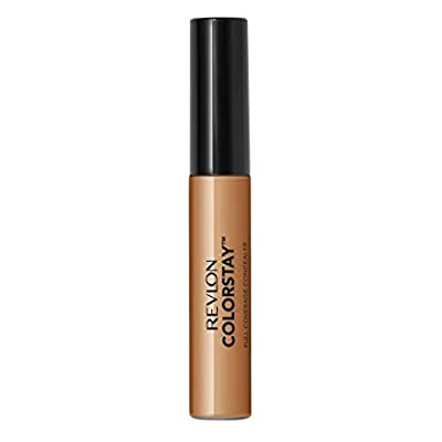 Revlon ColorStay Concealer, Longwearing Full Coverage Color Correcting Makeup, 070 Nutmeg, 0.21 oz