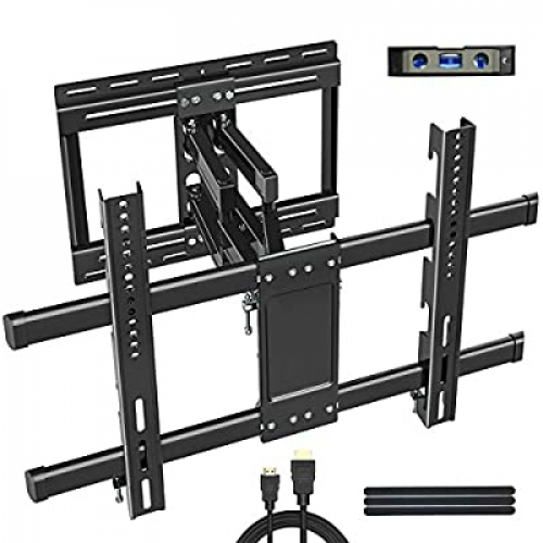 Expired: TV Wall Mount Bracket Full Motion for 32-80 Inch, Sliding,Vertical Adjust, Swivel Extension Articulating Arms, 100lbs