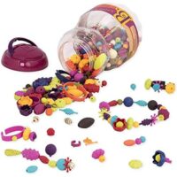 B. Toys – (500-Pcs) Pop Snap Bead Jewelry – DIY Jewelry Kit for Kids