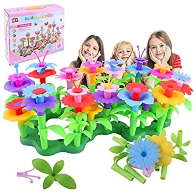 50% off - Expired:&nbsp;Vooteen Flower Garden Building Toys & STEM Craft Toys Playset for Kids
