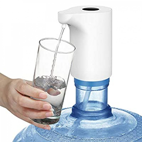 Expired: Water Bottle Pump Dispenser 5 Gallon with Electric Automatic USB Rechargeable