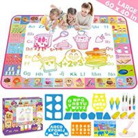 Expired: Water Drawing Mat for Kids Toddlers, Writing Painting Toy Board