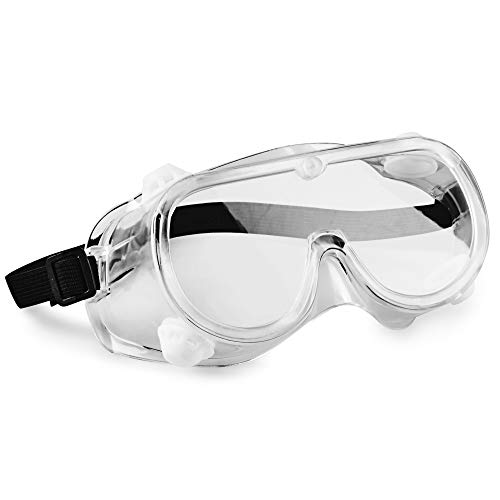 Hand2mind 6″ Clear Safety Goggles, Meets ANSI Z87.1 Safety Standards (10 Pack) - $4.50 ($37.10)