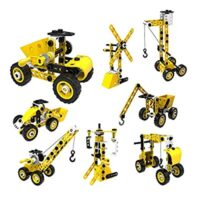 Expired: 100 PCS 8-in-1 Learning Construction STEM Toys Erector Set Building Blocks