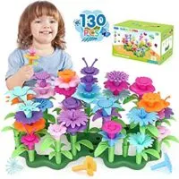 Expired:&nbsp;130 pcs Best Stem Growing Flower Blocks Educational Water Toys for Indoor Outdoor