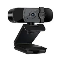 Expired:&nbsp;2K HD Webcam with Privacy Cover, Computer Camera with Microphone for Desktop, 4 Million Pixel,