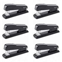 Expired: 6 Pack Office Desk Stapler with 6000 Staples Commercial Standard Stapler with 20 Sheet Capacity