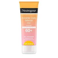 2 Pack Neutrogena Invisible Daily Defense Sunscreen Lotion, SPF 60+ 3.0 fl. oz