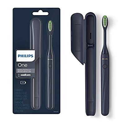 Philips One by Sonicare Battery Toothbrush, Midnight Blue, HY1100/04 - $19.99 ($27.77)