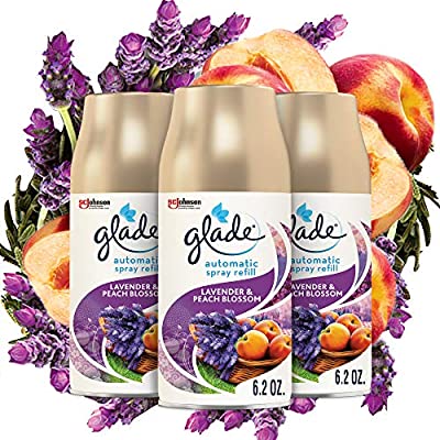 3 Count – Glade Automatic Spray Refill, Lavender & Peach Blossom, 6.2 Oz - $8.71 ($14.96)