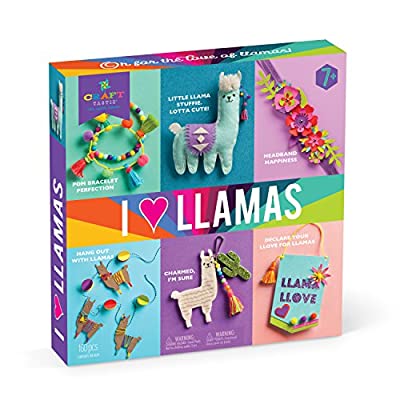 Craft-tastic I Love Llamas – Craft Kit for Kids – Everything Included for 6 Fun DIY Colorful Art & Crafts Projects - $10.99 ($17.32)