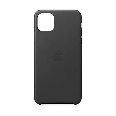 Apple Leather Case (for iPhone 11 Pro Max) – Black - $20.00 ($49.00)