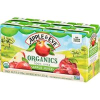 8 Count – Apple & Eve Organics, Apple Juice, 6.75 Fluid-oz