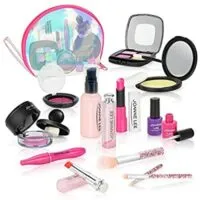 Expired:&nbsp;BEAURE Pretend Makeup for Girls Kids Makeup Kit 13 pcs Pretend Play Makeup Toys (Not Real Makeup)
