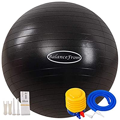 BalanceFrom Anti-Burst and Slip Resistant Exercise Yoga Fitness Ball - $7.06 ($10.38)
