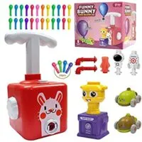Expired:&nbsp;Balloon Launcher Car Toy Set, Cars Balloons for Kids Gifts, Creative Inflatable Balloon Powered Car Stem Toys with Manual Balloon Pump