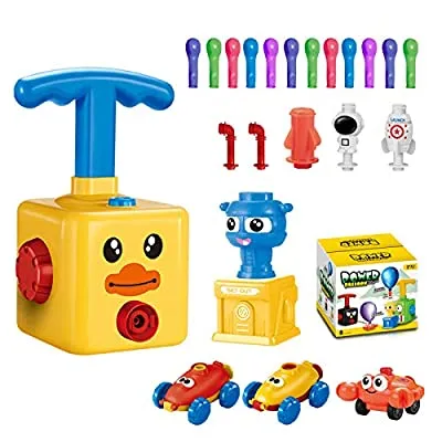 60% off - Expired:&nbsp;Balloon Launcher Car Toy Set,for Kids, STEM Toys, Balloon Pump Cars  3+