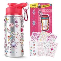 Decorate & Personalize Your Own Water Bottles, Reusable BPA Free 20 oz