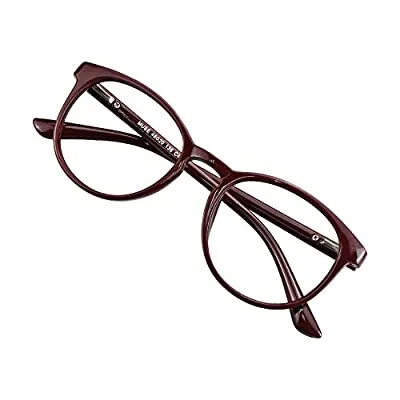 60% off - Expired:&nbsp;Blue Light Blocking Glasses for Women/Men, Anti Eyestrain, Computer Reading, TV Glasses, Stylish Oval Frame, Anti Glare