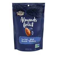 2 Pk – Blue Diamond Almonds & Fruit Bag, Sea Salt Almonds & Whole Blueberry, 5 oz