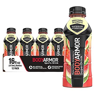 12pk -BODYARMOR Sports Drink, Watermelon Strawberry, Vitamins, Electrolytes - $8.74 ($12.65)