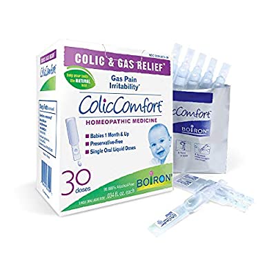 Boiron Coliccomfort Baby Colic Relief Medicine Drops, White, Unflavor, 1.02 Fl Oz