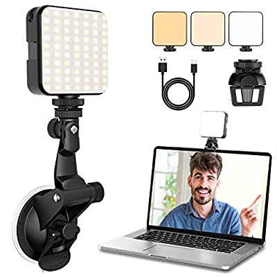 70% off - Expired: CHOOBY Video Conference Lighting,Webcam Lighting with Suction Cup & Clip