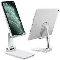 Expired: Cell Phone Stand Adjustable Angle Height Phone Stand for Desk Stable and Non Slip Mobile Phone Holder