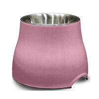 Dogit Elevated Dog Bowl, Stainless Steel Dog Food and Water Bowl