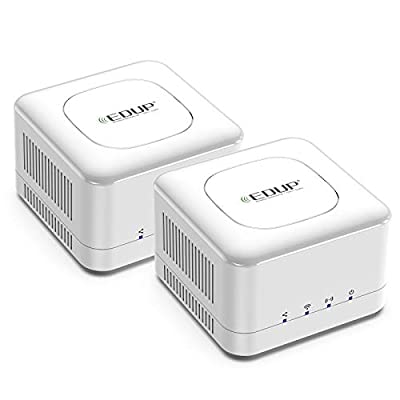 EDUP Whole Home Office Mesh WiFi System Dual Band AC1200M Wireless Router (Pack of 2) - $38.73 ($74.37)