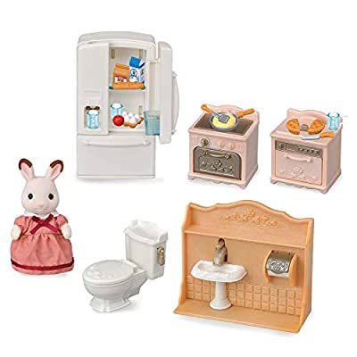 Calico Critters Playful Starter Furniture Set, Toy Dollhouse Furniture and Accessories Set with Figure Included - $12.85 ($28.03)