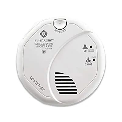 First Alert BRK SC7010B Hardwired Smoke and Carbon Monoxide (CO) Detector with Battery Backup