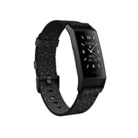 Fitbit Charge 4 Special Edition Fitness and Activity Tracker with Built-in GPS, Heart Rate, Sleep & Swim Tracking, Black/Granite Reflective, One Size