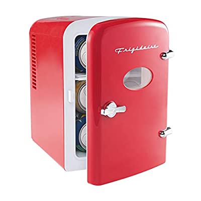 Frigidaire EFMIS129-RED Mini Portable Personal 12 can Fridge Cooler, 4 Liter - $19.97 ($49.99)