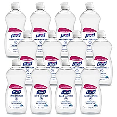 12 Pack PURELL Advanced Hand Sanitizer Refreshing Gel, Clean Scent, 12.6 Fl Oz - $18.00 ($43.34)