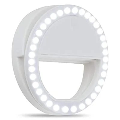 50% off - Expired: HONGDAYI Clip On Selfie Light for Phone Camera 3-Level Brightness