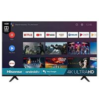 Hisense 65-Inch Class H6570G 4K Ultra HD Android Smart TV with Alexa Compatibility (65H6570G, 2020 Model)