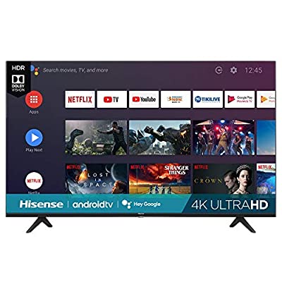 Hisense 65-Inch Class H6570G 4K Ultra HD Android Smart TV with Alexa Compatibility (65H6570G, 2020 Model) - $474.99 ($699.99)