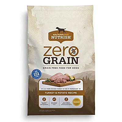 Rachael Ray Nutrish Zero Grain Natural Dry Dog Food, Turkey & Potato Recipe, 6 Pounds