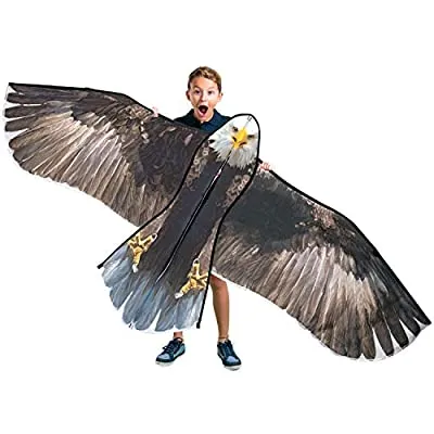 60% off - Expired:&nbsp;JEKOSEN 70″ Bald Eagle Huge Kite with Single Line String Easy to Fly