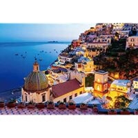 Expired: Jigsaw Puzzles 1000 Pieces Amalfi Coast Pattern Large Puzzle Family Game for Kids Adults