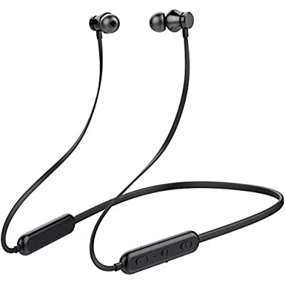 Expired: KLOKOL Bluetooth Headphones Neckband 20Hrs Playtime V5.0 Wireless Noise Cancelling Earbuds