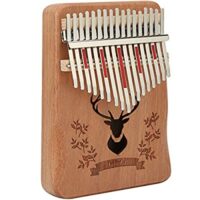 Expired: Kalimba 17 Keys Thumb Piano, Sethruki Finger Wood Piano Portable