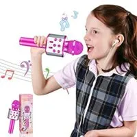 Expired:&nbsp;Kids Portable Bluetooth Karaoke Singing Microphone
