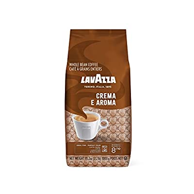 Lavazza Crema E Aroma Whole Bean Coffee Blend, Medium Roast, 2.2-Pound Bag