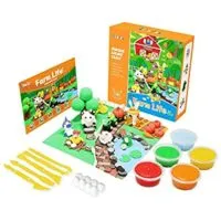 Expired:&nbsp;LitoJoy Air Dry Light Modeling Clay, Farm Life, 18 Colors (MLC-1803)